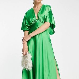 ASOS batwing v-neck dress